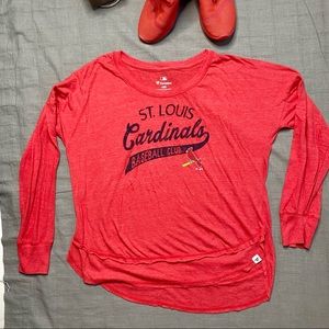 STL Cardinals baseball long sleeve shirt
